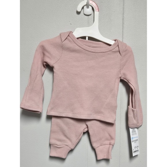 Carter's Just One You Other - Carter's Just One You Newborn Waffle Knit 2pc Set Dusty Rose 1U214810